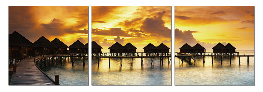 Fiji Bungalows - California Wall Art
