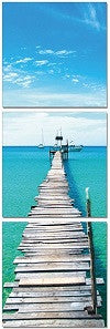 Vertical - Ko Kut Pier - Thailand - California Wall Art
