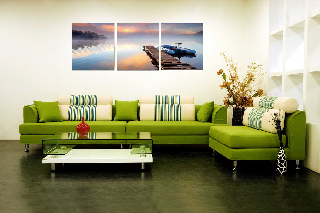 Boat and Lake - California Wall Art
 - 2